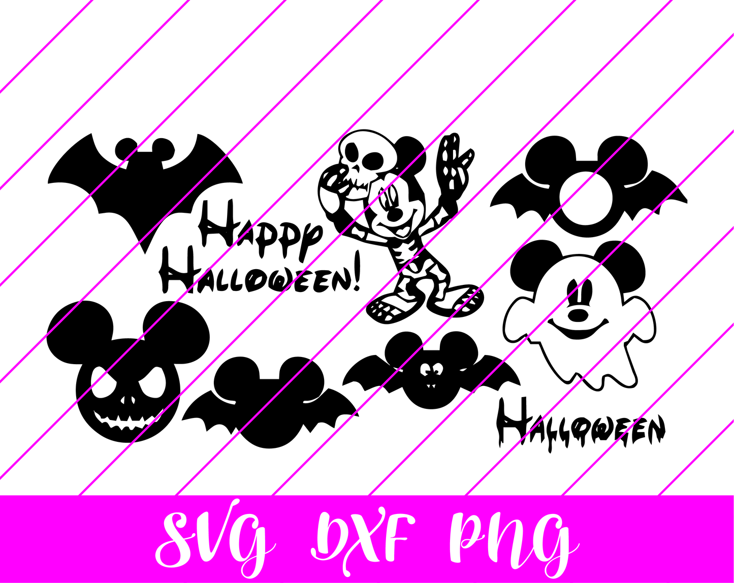 Disney Halloween SVG