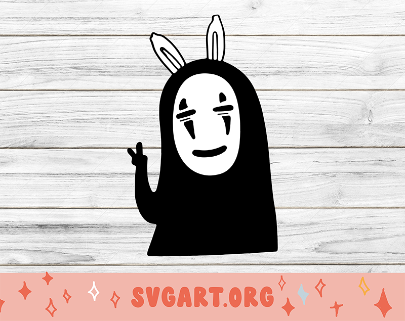 Clown Bunny SVG