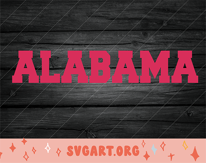 alabama SVG - Free alabama SVG Download