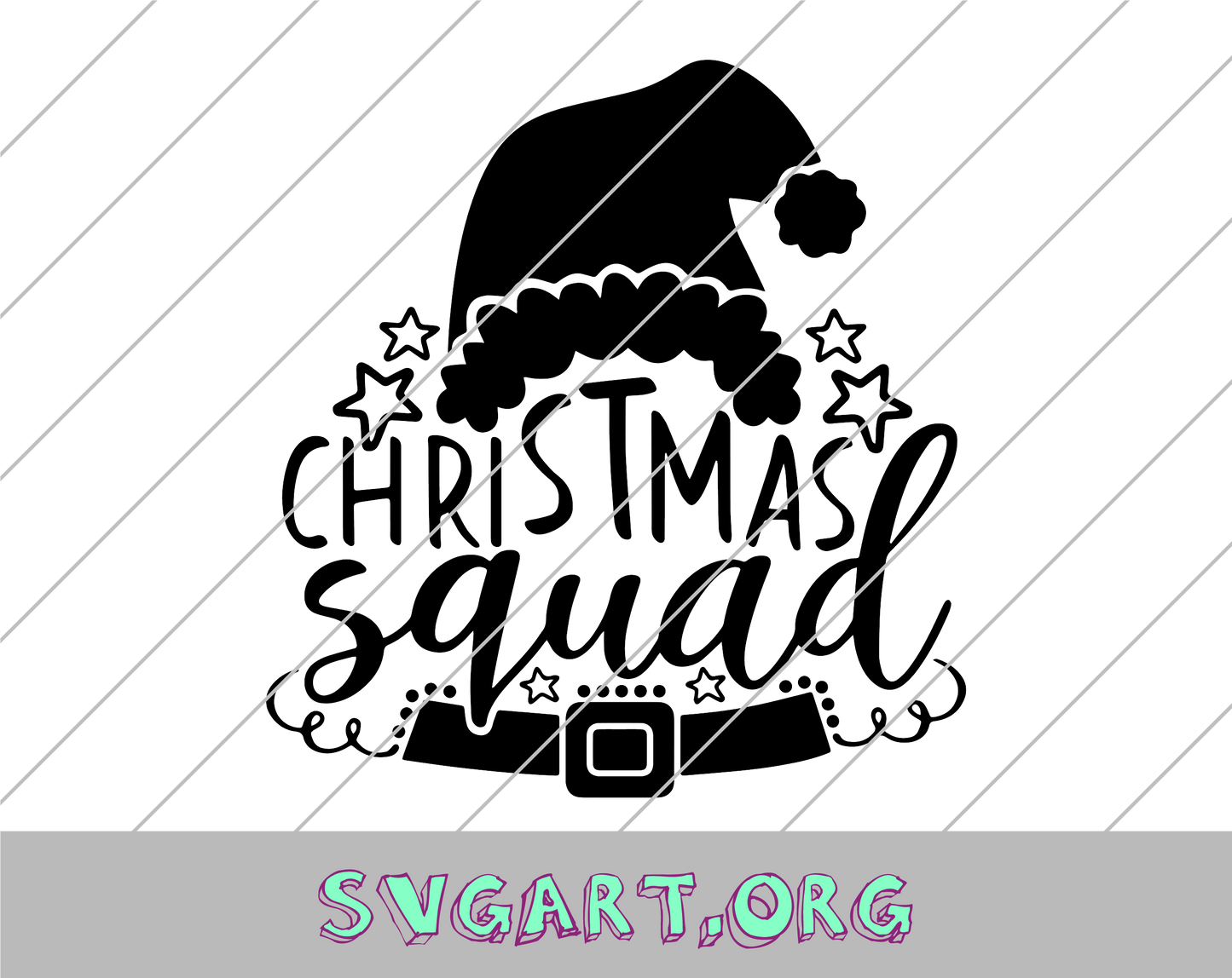 Christmas Squad SVG