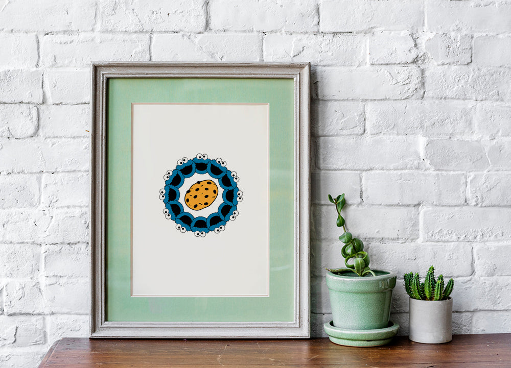 Cookie Monster SVG