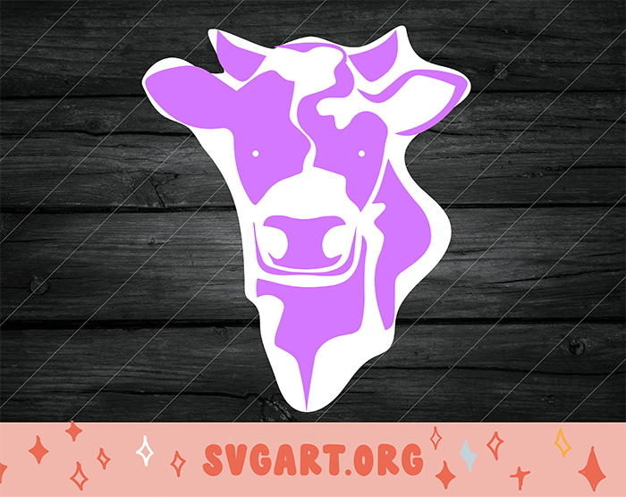 cow head svg