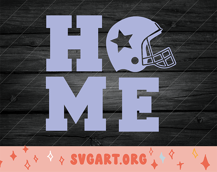 cowboys home svg