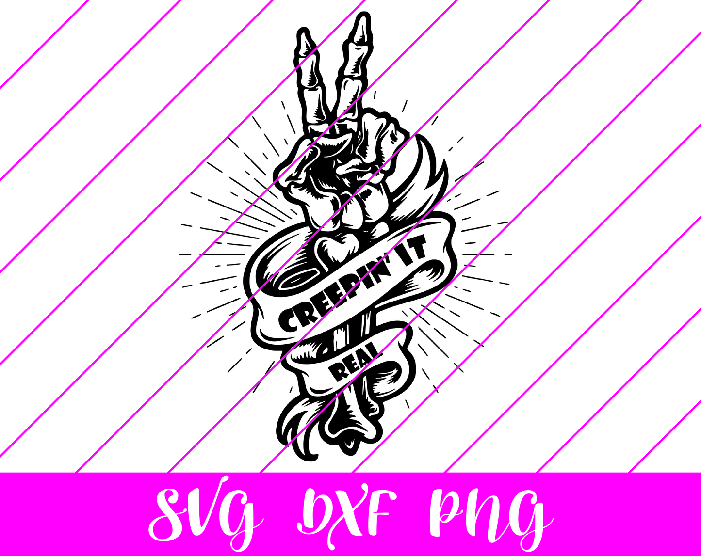 creepin it real svg