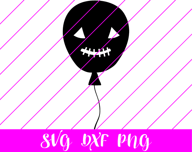 Creepy Balloon SVG