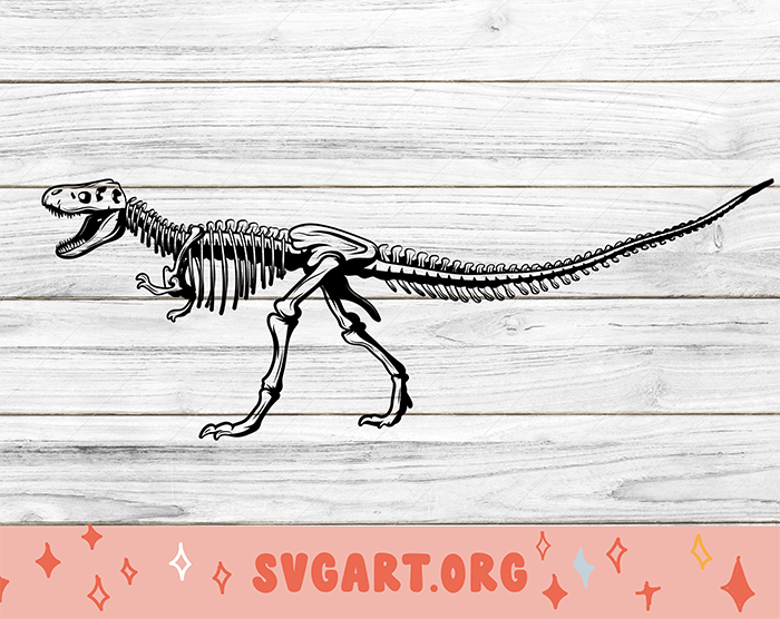 Dinosaur Bones SVG