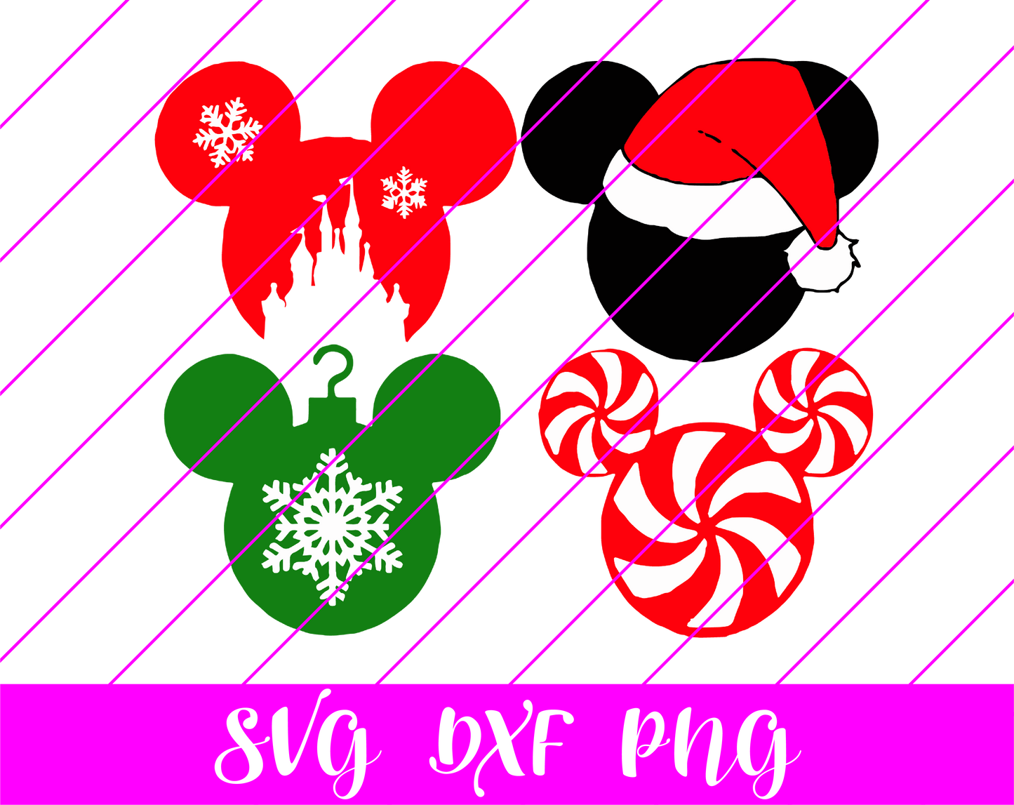 disney christmas SVG
