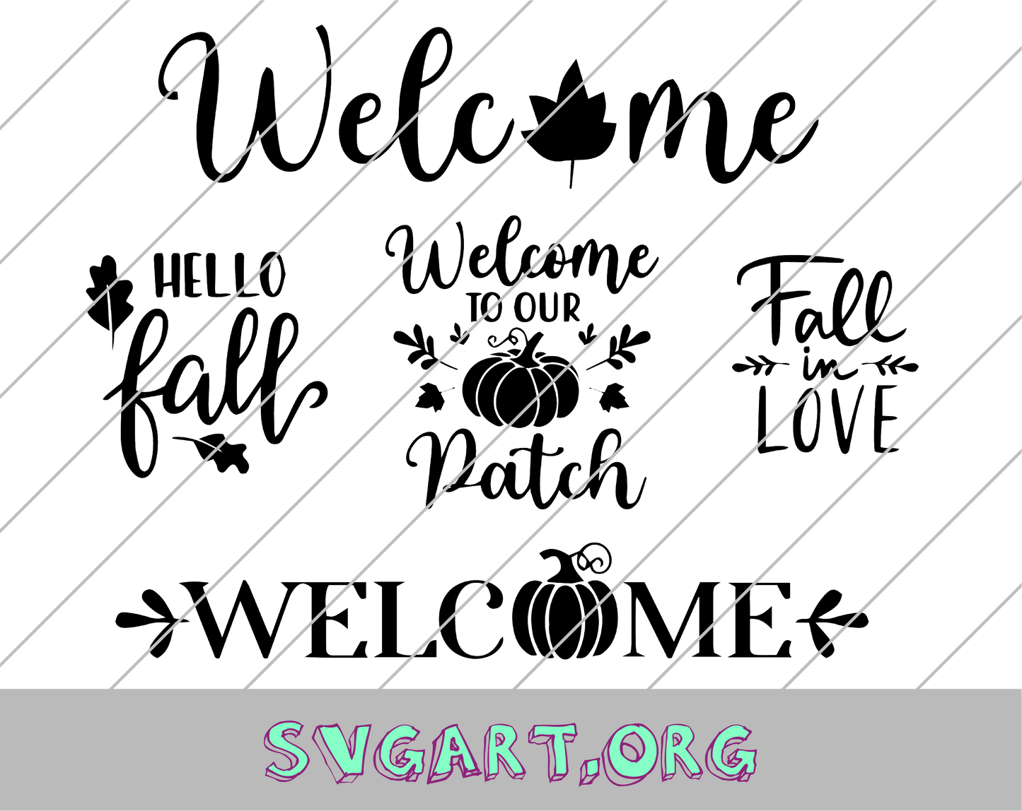 Fall Quotes SVG