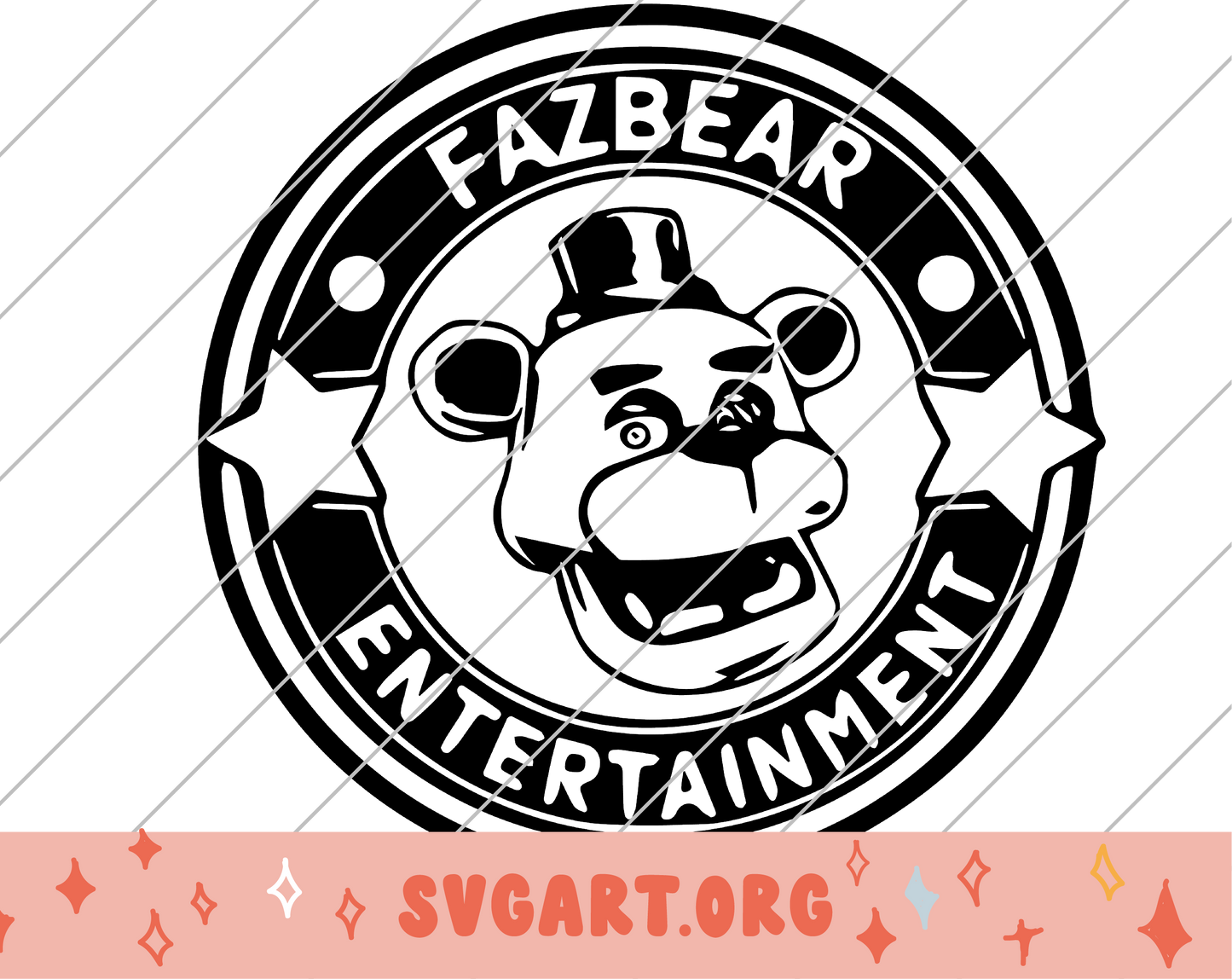 Fazbear Entertainment FNAF Freddy SVG
