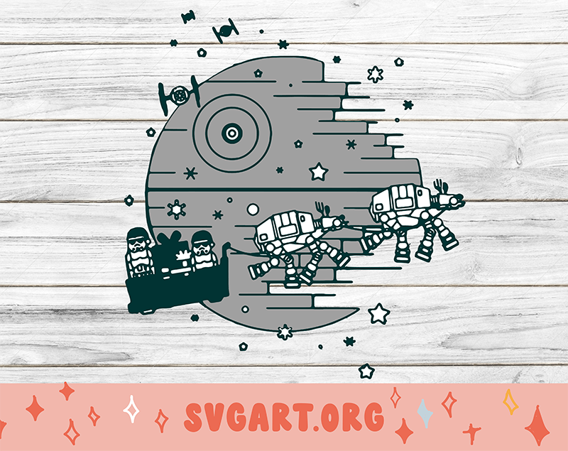 Death Star Reindeers Star Wars SVG - Free Death Star Reindeers Star Wars SVG Download