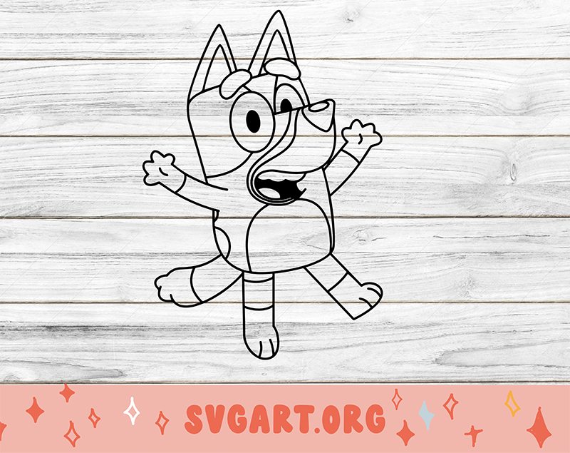 Bluey SVG