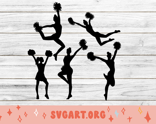 Cheerleader SVG