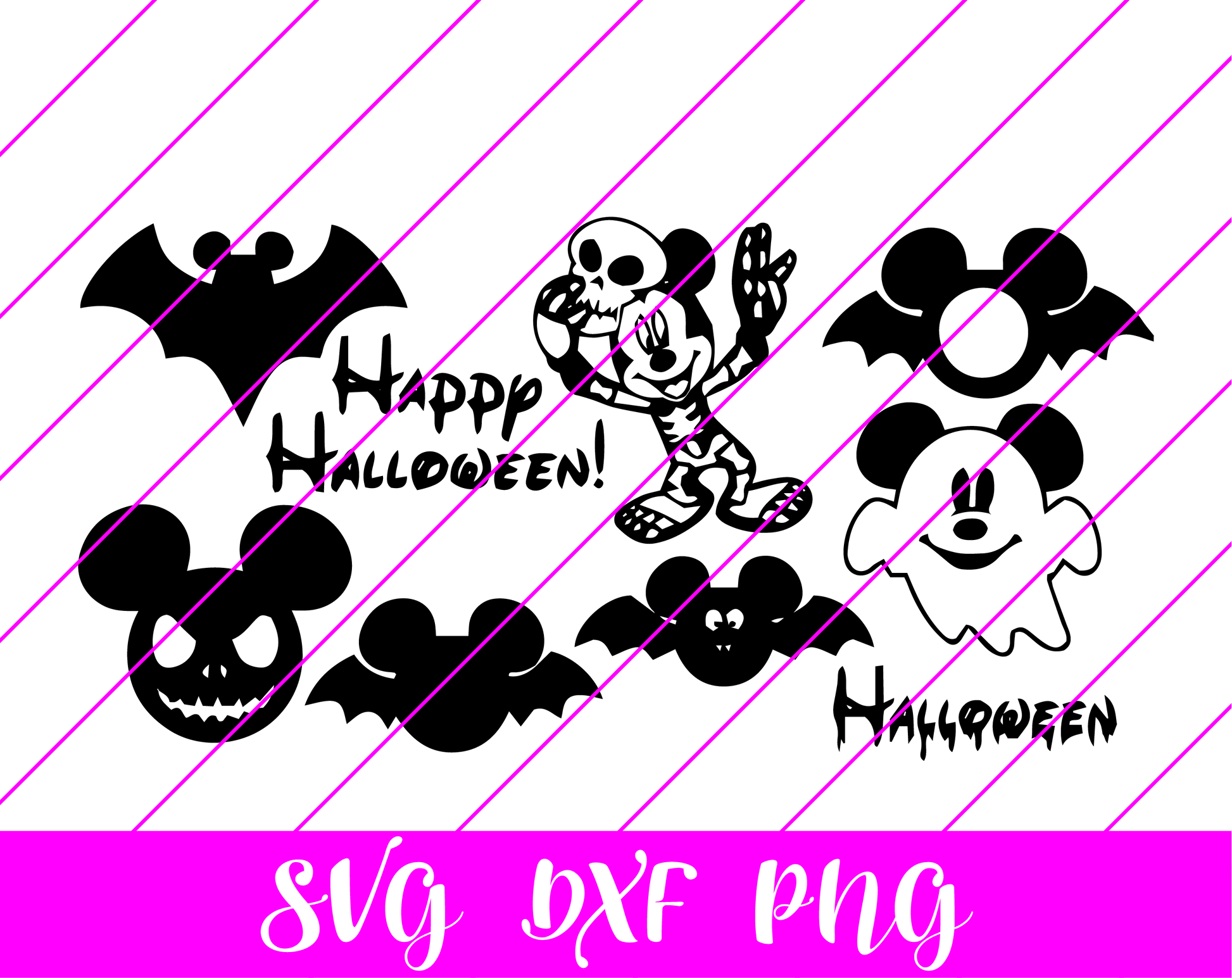 Disney Halloween SVG