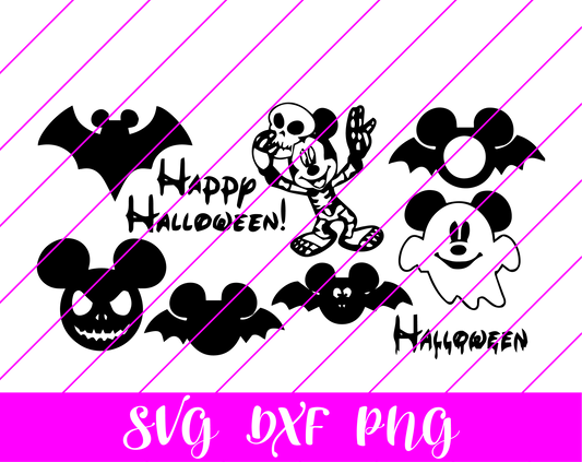Disney Halloween SVG