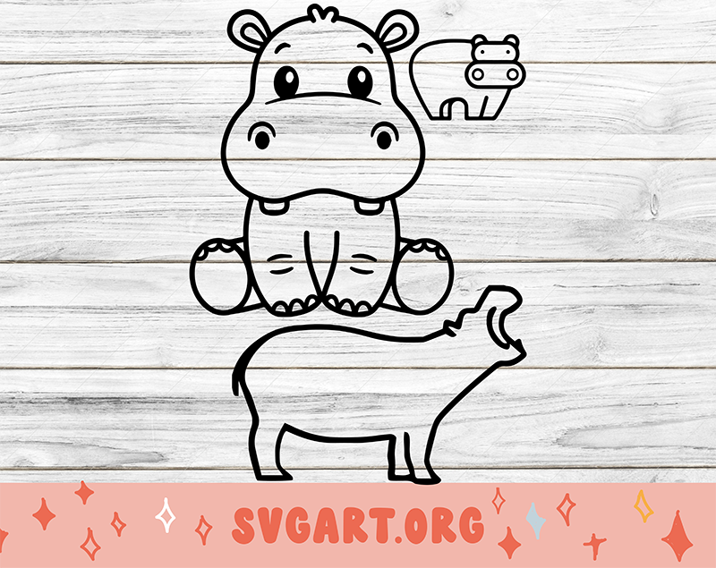 Hippo SVG
