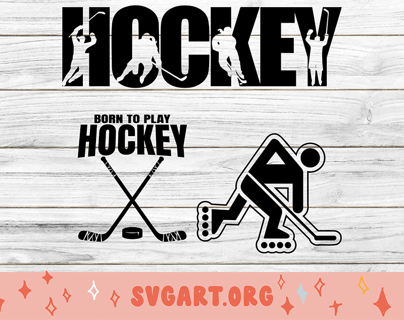 Hockey SVG