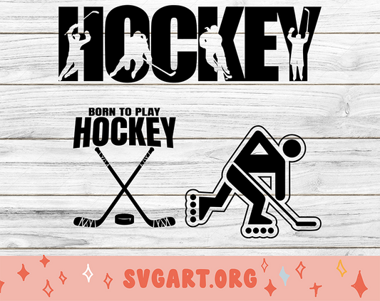 Hockey SVG