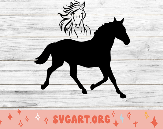 Horse SVG