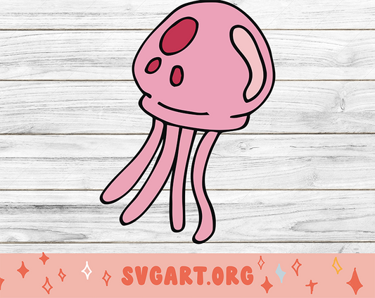 Spongebob Jelly Fish SVG