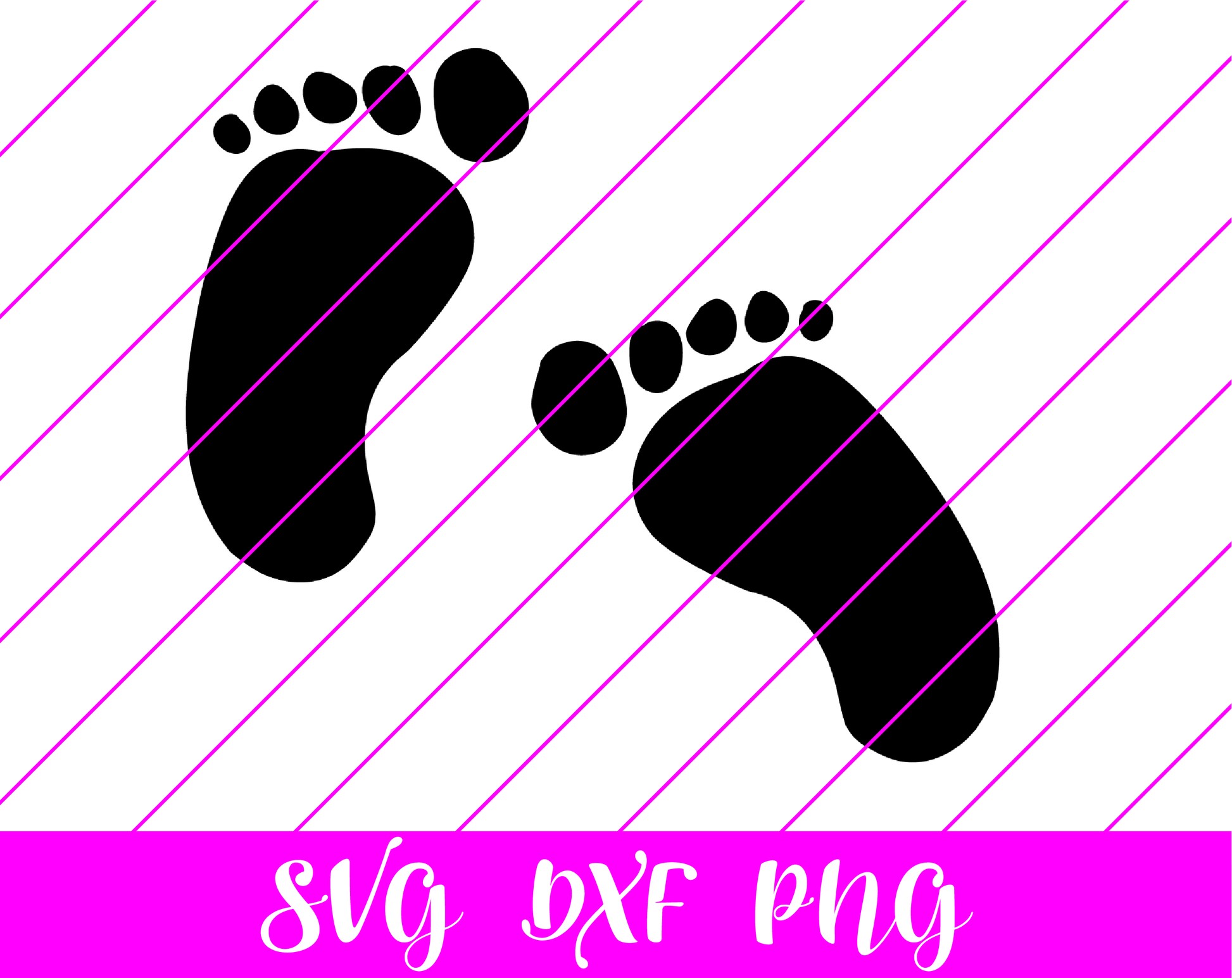 Baby Feet SVG