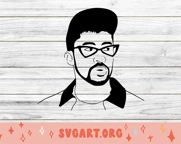 Bad Bunny Baseball Cap SVG