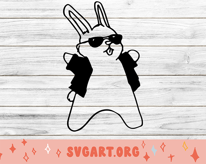 Bad Bunny Bunny SVG