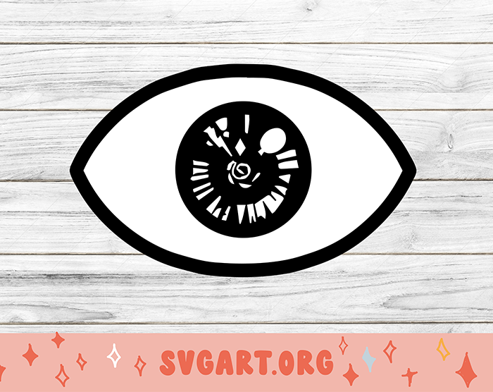 Bad Bunny Eye SVG