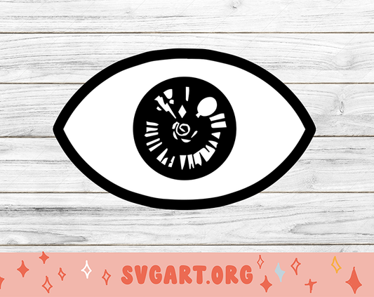 Bad Bunny Eye SVG