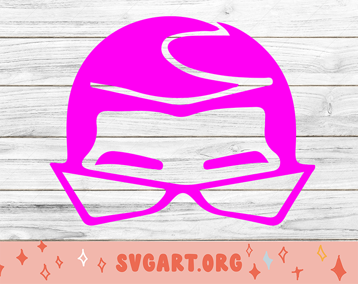 Bad Bunny Hair Glasses SVG