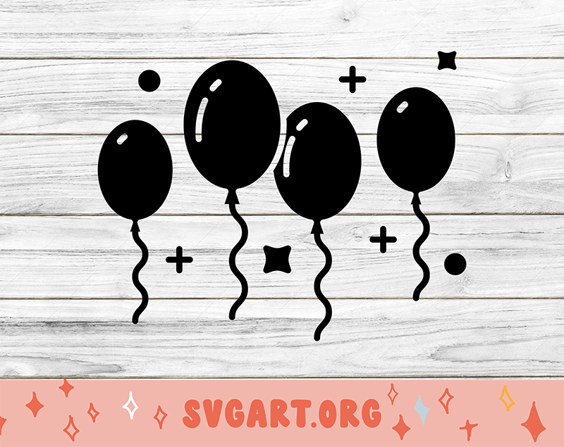 Balloons SVG