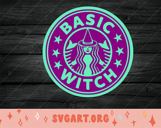 basic witch svg