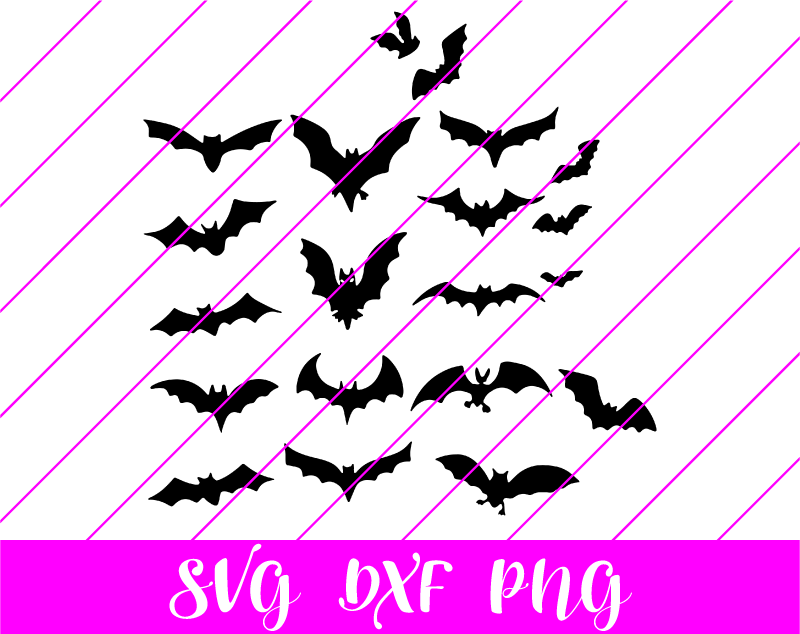 Bat Bundle SVG