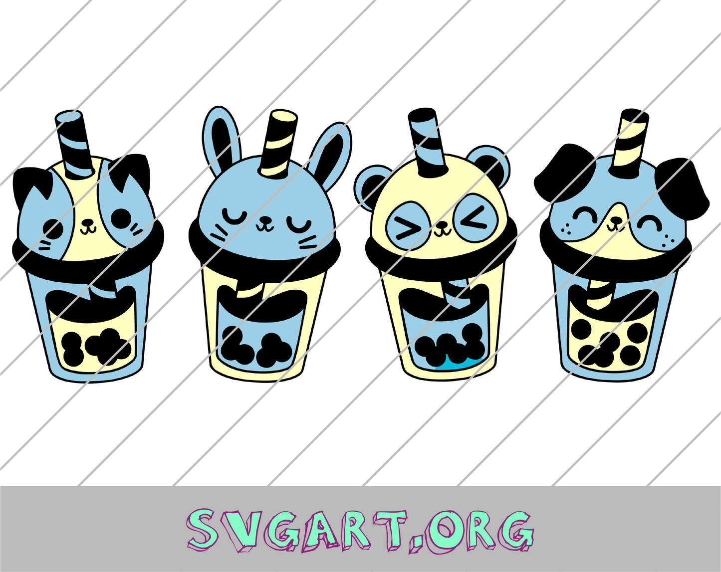 Boba Tea SVG