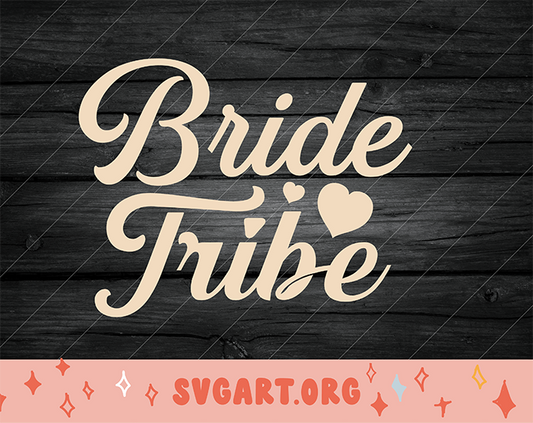 bride tribe svg