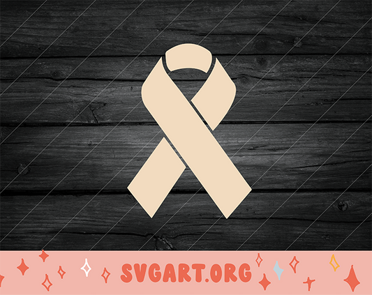 cancer ribbon svg