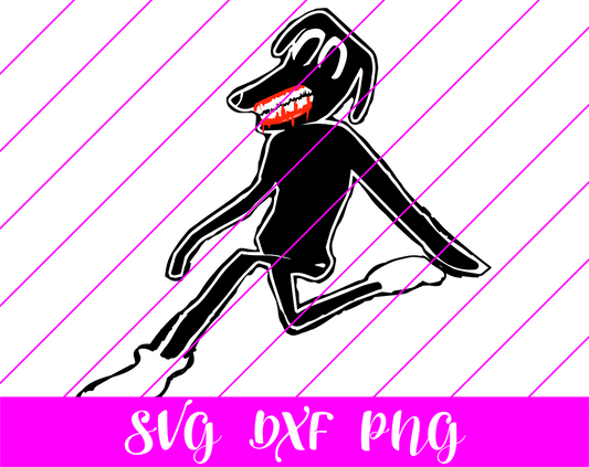 cartoon dog SVG