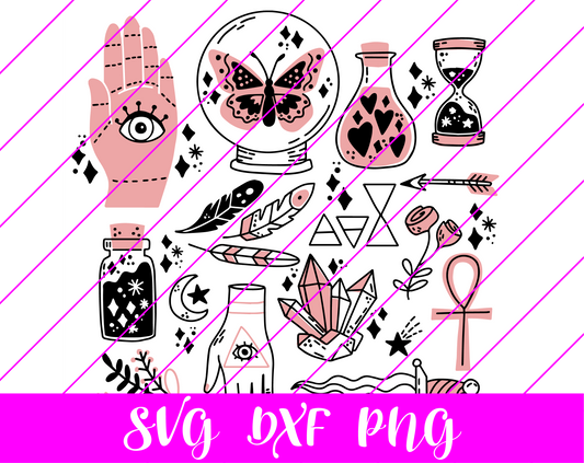 Celestial Witch SVG