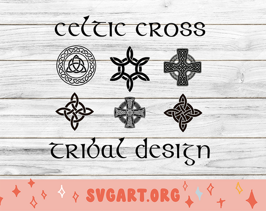 Celtic Cross SVG
