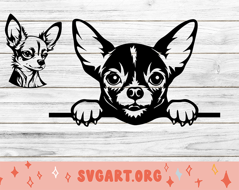 Chihuahua Dog SVG - Free Chihuahua Dog SVG Download