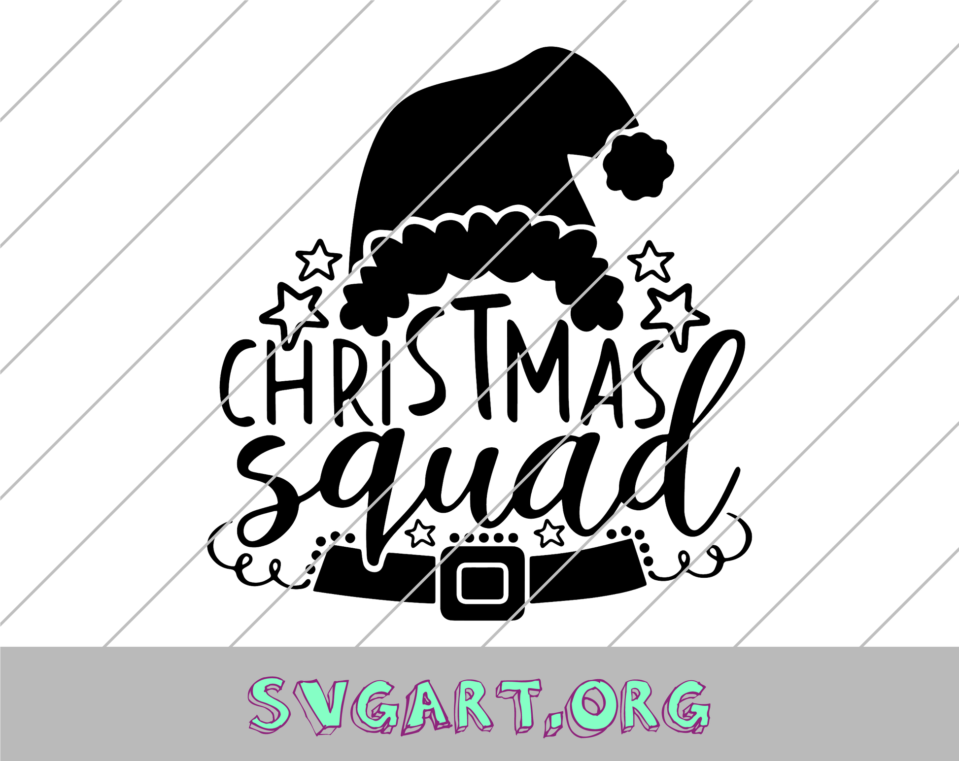 Christmas Squad SVG