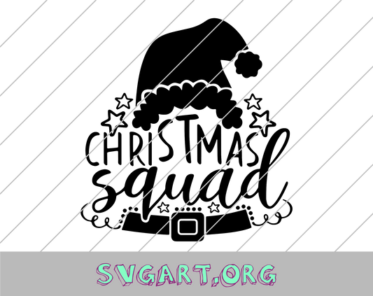 Christmas Squad SVG