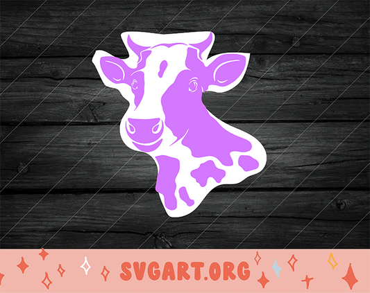 cow face svg