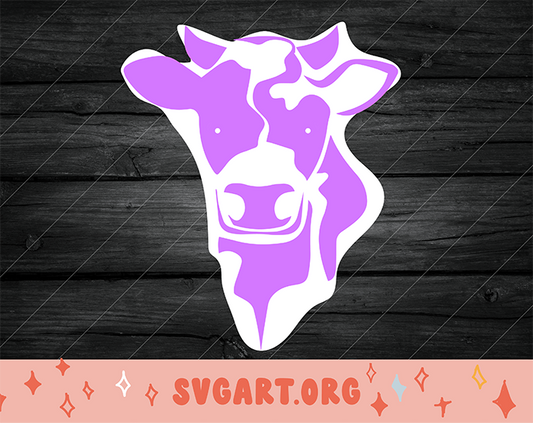 cow head svg