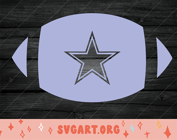 cowboys football svg