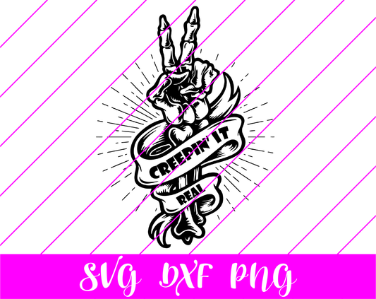 creepin it real svg