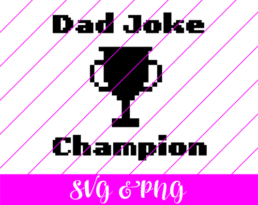 Dad Joke Champion SVG
