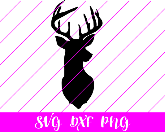 Deer Head SVG