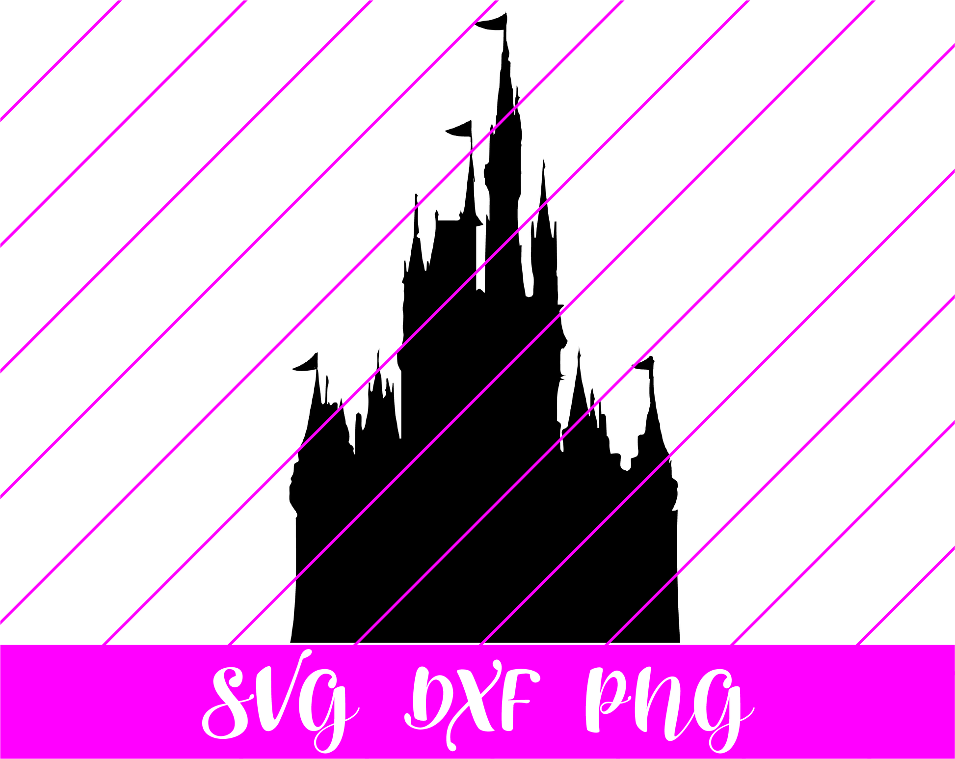Disney Castle SVG