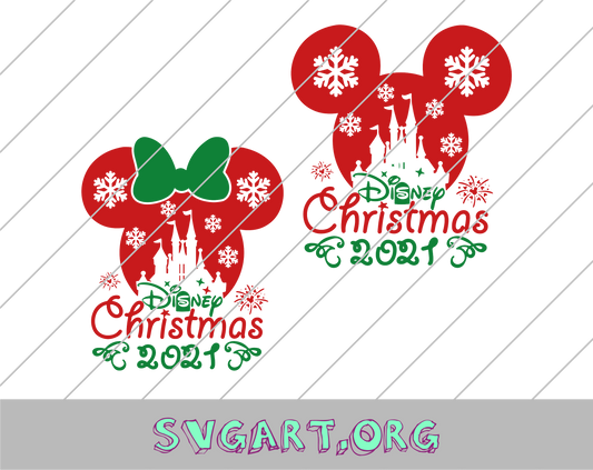 Disney Christmas SVG