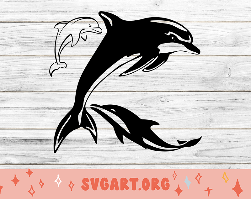 Dolphin SVG - Free Dolphin SVG Download